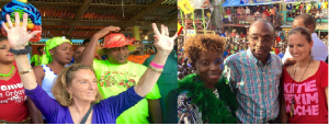 Haiti: La diplomate américaine et le gouvernement au Carnaval de Jacmel