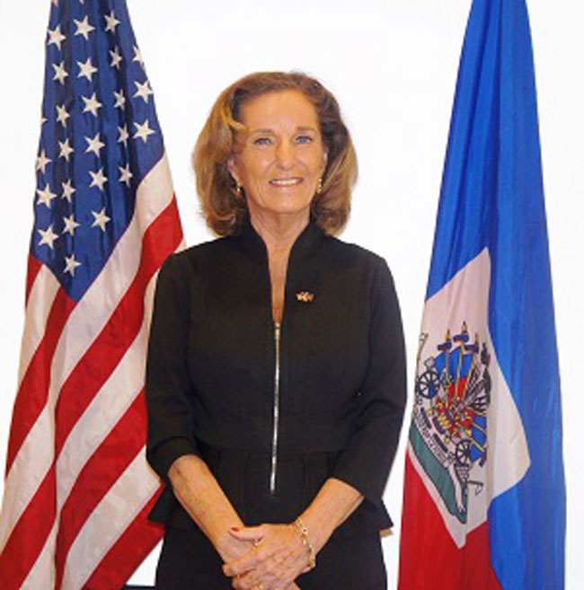 L’Ambassadeur des Etats-Unis, Madame Pamela White, a quitté Haiti