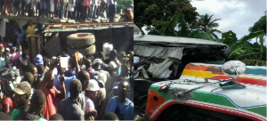 Haiti: Terrible accident sur la route nationale # 2 dans le Sud