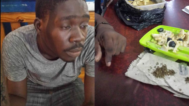 HAITI: Un homme arrêté pour avoir apporté à un ami un “BOUILLON” en prison rempli de la drogue.
