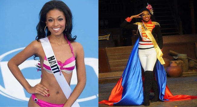 Monde: Lisa Drouillard représente Haiti à Miss Universe 2015