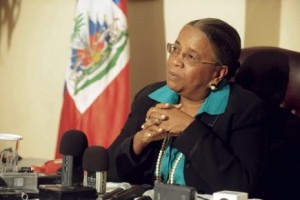 Haiti: La plateforme Justice recommande Mirlande Manigat comme Première Ministre