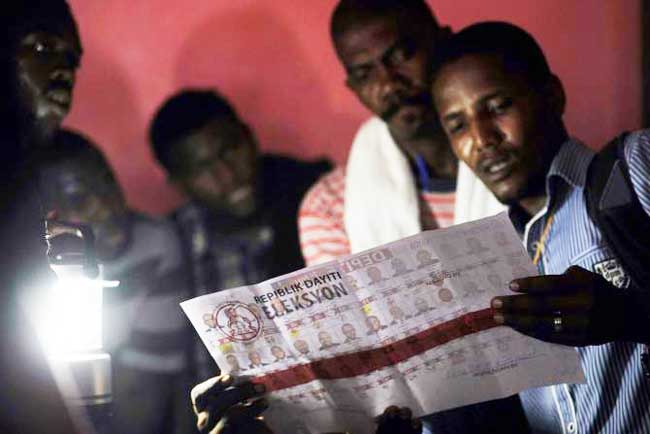 Haiti Élections: Le processus de vérification a pris fin