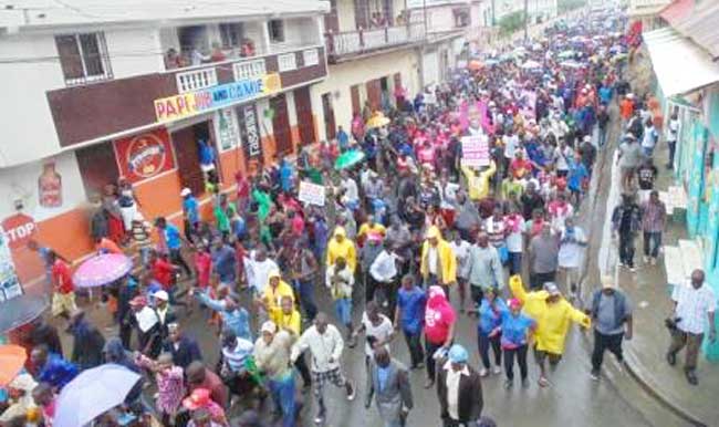 Haiti-Élection: manifestations au Cap-Haitien en faveur des élections