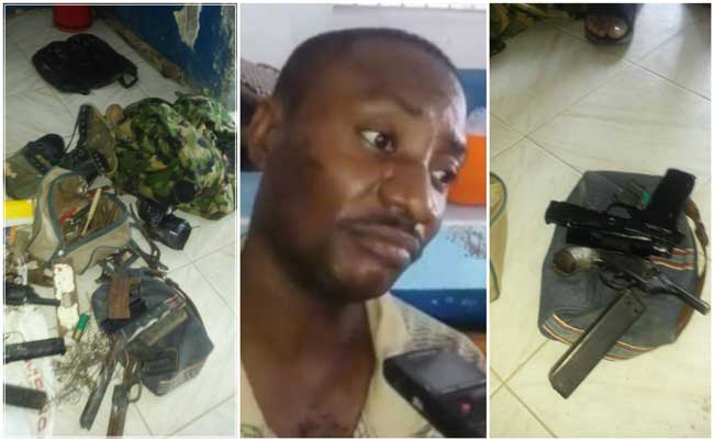 HAITI: La police a arrêté un fabricant d’armes ( VIDEO )