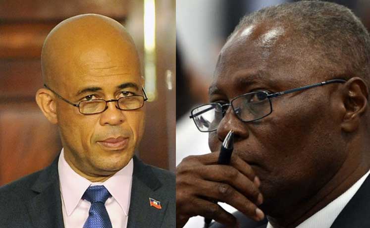 Lettre  de Michel Martelly adressée à Privert “Monsieur le Président Provisoire…”