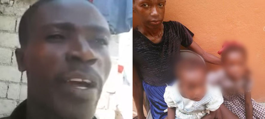 HAITI: Un père bat sa femme pour la mendicité ( VIDEO )
