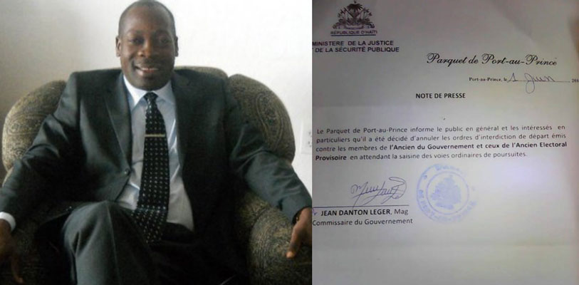 HAITI: Interdictions de départ levées contre les anciens premiers ministres et ministres de Martelly