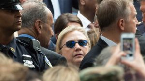Monde: Hillary Clinton évacuée d’urgence lors de la cérémonie du 11 septembre à New York
