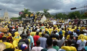 Haiti: Démonstration de force de Jude Célestin pour sa grande première dans la capitale