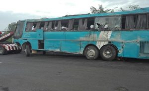 Monde: Au moins un mort dans l’accident de l’autobus avec 51 Haïtiens au Mexique