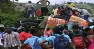 Haiti: Au moins 18 victimes dans un accident d’autobus dans le Sud-Ouest