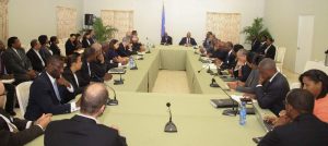 Haiti: Le Président et le secteur privé autour de l’organisation du Forum sur la compétitivité et l’investissement
