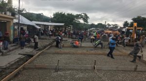 Haiti: Début des travaux de bétonnage des rues de Camp-Perrin