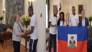 Monde: Le héros haïtien Richard Joseph honoré par la présidente du Chili Michele Bachelet