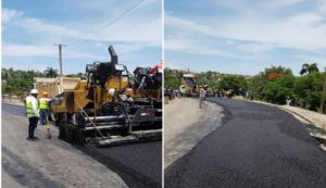 Haiti: Début des travaux d’asphaltage de la ville de Jérémie