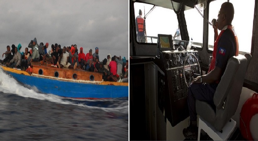 Monde: 97 voyageurs haïtiens dans une embarcation de fortune appréhendés