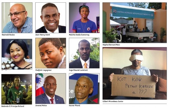 Haiti: Les douze personnalités qui ont marqué l’année 2018