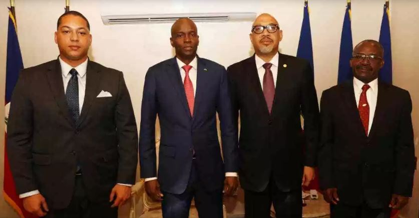 Haïti: Jovenel Moïse rencontre une délégation du parti politique de François Nicolas Duvalier