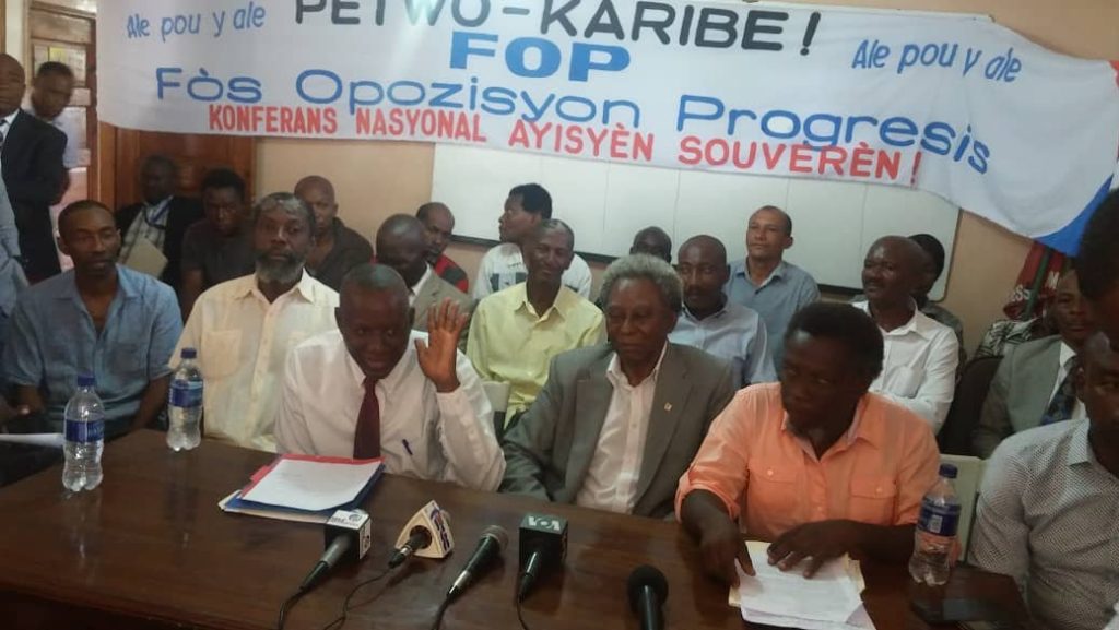 Haiti: L’opposition politique cherche toujours la destitution du Président Jovenel Moïse