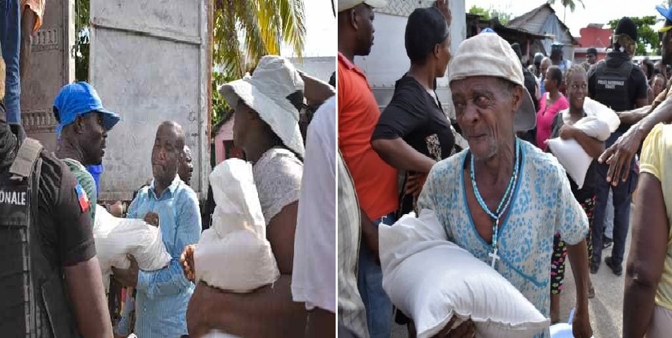 Haiti: La présidence vient en aide aux sinistrés des inondations à Petit-Goâve