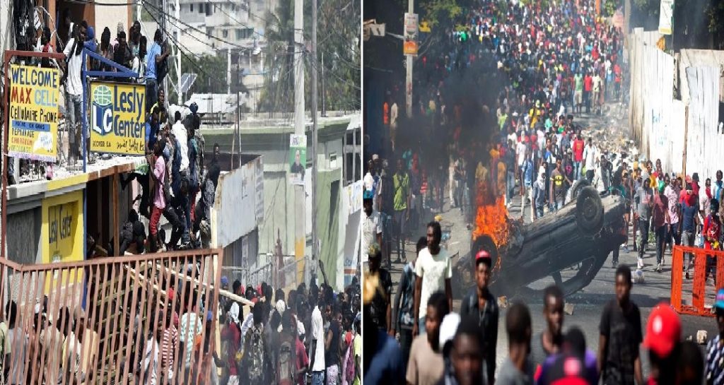 Haiti: Scènes de chaos à Delmas et Pétion-ville à l’occasion de ”Operasyon Moun Fou”