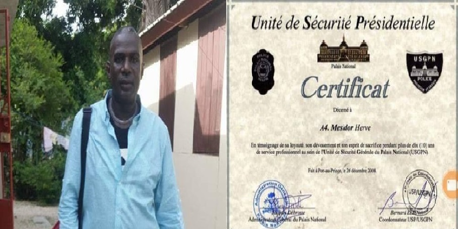 Haiti: L’inspecteur de police, Hervé Mésidor, membre de la fanfare du palais national, tué par par balles