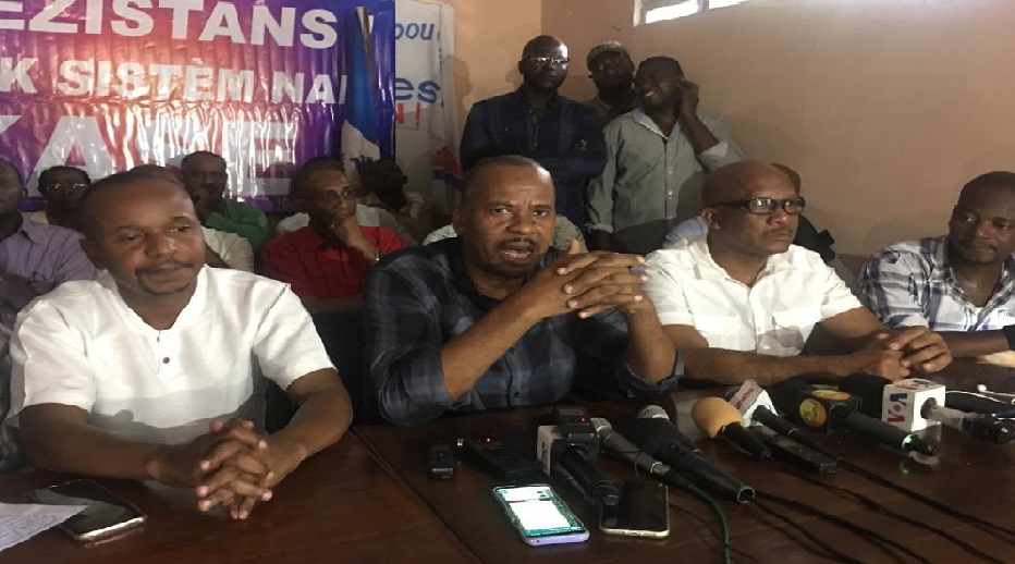 Haiti: Des dirigeants de l’opposition politique  mettent en défi le Chef de l’État de se rendre à Vertières