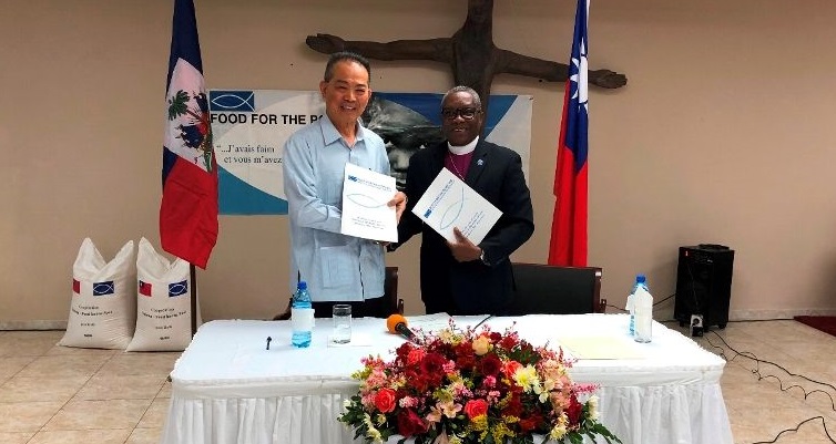 Haiti: Signature d’un accord de don de 7 200 t de riz entre Taiwan et Food For The Poor