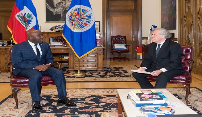 Monde: Léon Charles, représentant permanent de Haïti, assure la Présidence du Conseil permanent de l’OEA