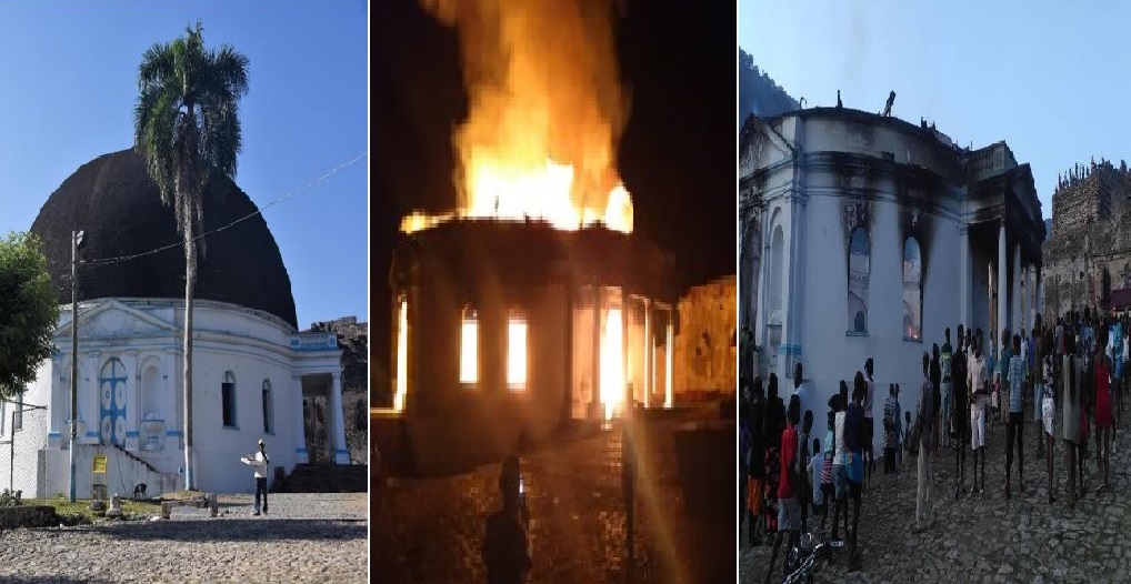 Haiti: Prosper Avril « L’incendie de l’église historique de Milot, un désastre »
