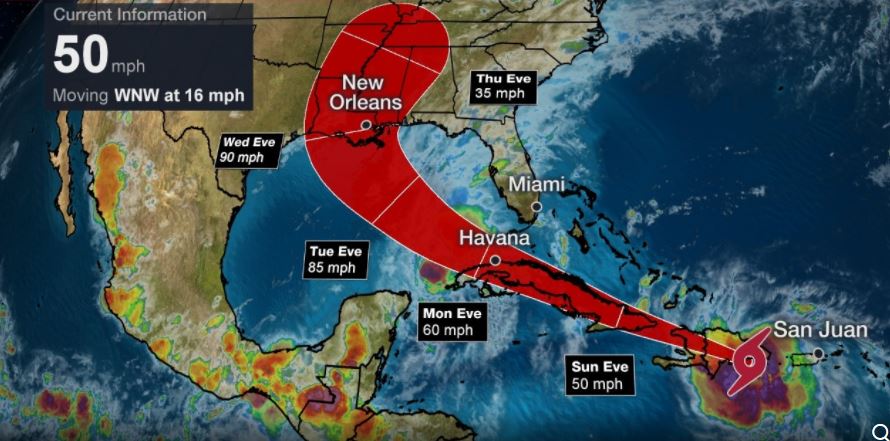 Haïti: Alerte orange à l’approche de la tempête tropicale Laura
