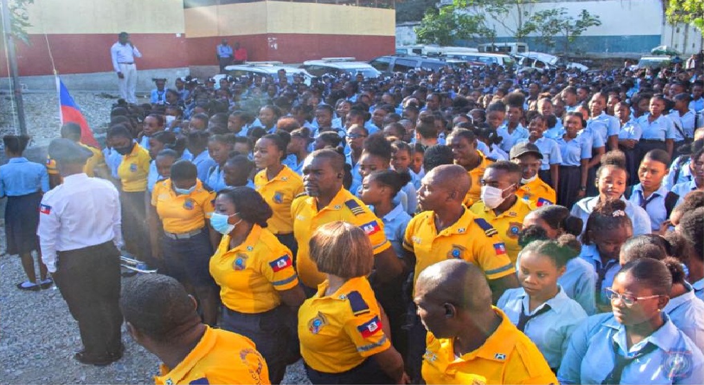 Haïti: La campagne de sensibilisation d’éducation civique à travers de l’unité de Police communautaire Edupol se poursuit