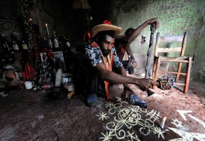 Haitian voodoo priest